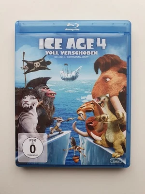 Ice Age 4 Voll Verschoben Blu ray Film Continental Drift inkl. Sonderausstattung - Bild 1 von 3