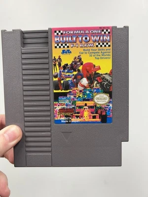 Formula One: Built to Win (Nintendo Entertainment System, 1990) - Image 1 of 3
