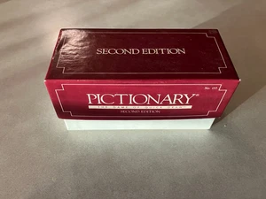 Pictionary Game 2nd Edition 1987 Replacement Cards Inc Blanks & Category Cards - Picture 1 of 5