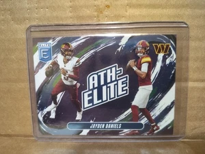 2025 Donruss Elite #11 Jayden Daniels Ath-Elite Case Hit SSP Commanders - Bild 1 von 2