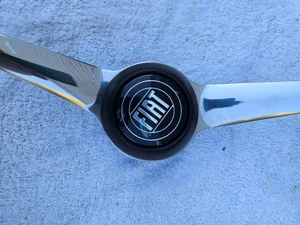 1967 Fiat 850 Spider Steering Wheel with Horn knob - Picture 1 of 8