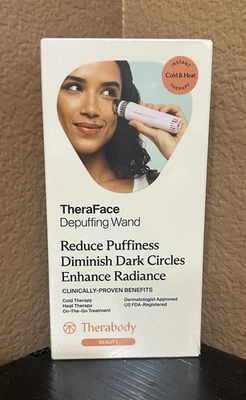 Therabody TheraFace Depuffing Wand – Cold and Heat Skincare Treatment - Image 1 of 3