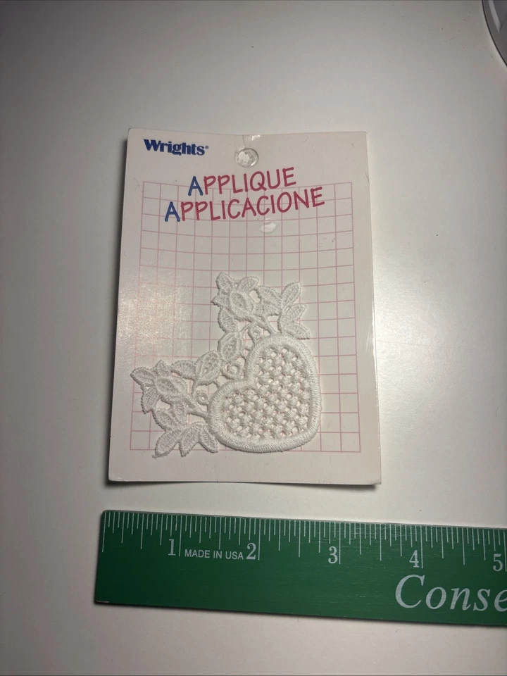 Parche para coser corazón apliques Foto 1 de 1