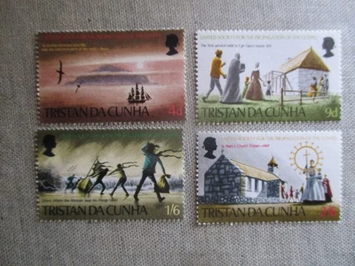 Tristan da Cunha, Scott # 138-141, как новый без наклеек и следов - Изображение 1 из 2