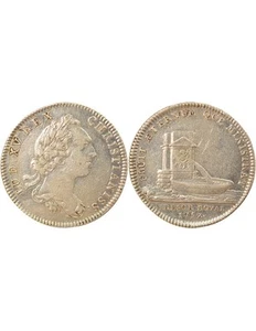 France Trésor Royal, Louis XV - Jeton Argent - 1752 - Imagen 1 de 3