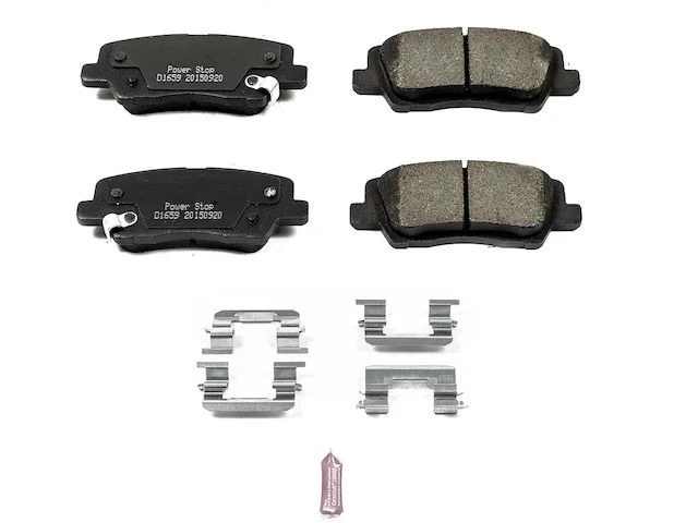 Juego de pastillas de freno traseras para Cadillac CTS 2014-2019 2015 2016 2017 2018 KJ559CP Foto 1 de 1