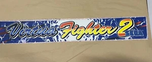 NOS SEGA Virtua Fighter 2 Marquee Translite for Megalo? - Picture 1 of 1