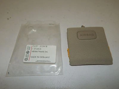 Nuevo OEM 1998-2005 Audi A6 Allroad Quattro cubierta de airbag central bisel bronceado Foto 1 de 4