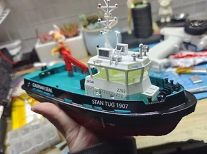 Kit de envío modelo RC para mujer Stan Tug 1907 1:100 221 mm 8,7" - Imagen 1 de 18