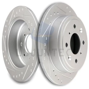 Rear Brake Rotors Discs For 96-97 Honda Civic del Sol 1.6L 93-95 del Sol 1.5L - Bild 1 von 8