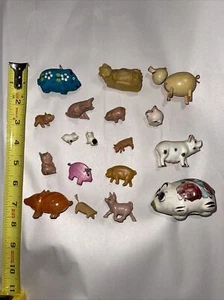 Mix Lot of Vintage CHINA PIG ANIMAL Figurines 18 PC - Picture 1 of 6