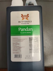 Butterfly Pandan Flavoring Concentrated Pandanus Extract 1000 ml = 1 Liter - Picture 1 of 1