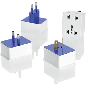 Conair M601 Universal Travel Power Adapter Plug Set World 110V 220V AC Polarized - Picture 1 of 1