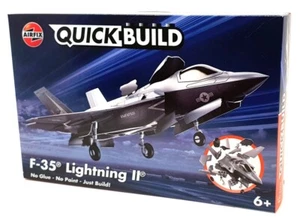 Airfix Kit modellino aereo costruzione rapida lungo 26 cm J6040 - F35 Lightning II - Foto 1 di 5