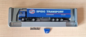 Herpa Exclusive 911331 DAF 95 380ati Spido Transport centinato OVP 1:87 - Imagen 1 de 3