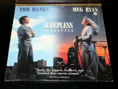 Sleepless In Seattle Laserdisc LD Original Shrink Widescreen Edition Tom Hanks - Imagem 1 de 4