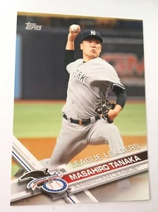 2017 Topps Jumbo 5x7 Masahiro Tanaka Yankees LL 202 #’d 02/49 - Picture 1 of 1