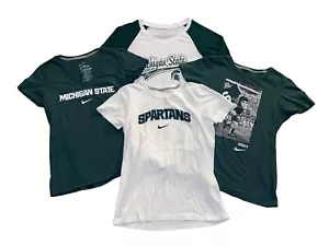 Michigan State Spartans, Women's T-Shirt Lot, Nike & Others, Size Medium - Picture 1 of 4