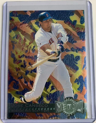 1996 Fleer Metal Universe Jose Canseco #12 - Image 1 of 2