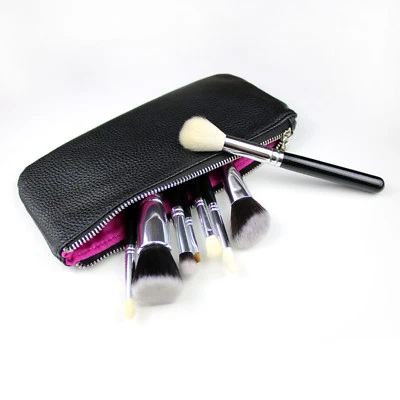 Make-Up Pinsel Set mit 8 Pinseln inkl. edel Etui - Bild 1 von 4
