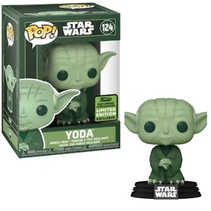 Funko POP Star Wars Yoda Military Green Limited Edition Exclusive 2021 Spiring - Picture 1 of 8