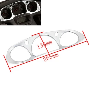 1PC Chrome Dashboard Decoration Speedometer Trim For Honda Goldwing GL1800 01-11 - Picture 1 of 7