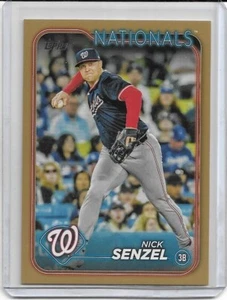 2024 Topps Update Series Nick Senzel GOLD Parallel #'d 1849/2024 - Picture 1 of 1