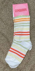 NUEVO CON ETIQUETAS GYMBOREE Calcetines Vintage Flor Silvestre Campos Rayas 24-36 m 2T 3T - Imagen 1 de 1