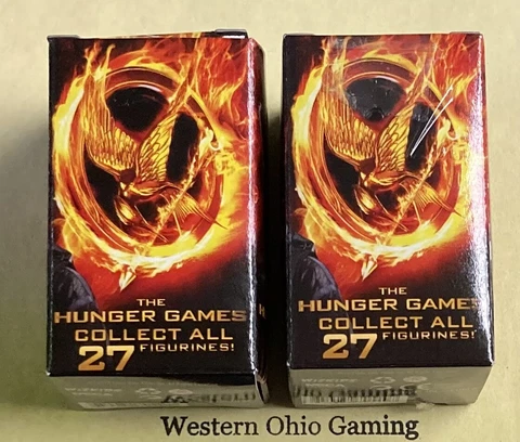 The Hunger Games 2 x Collectible Random Figurine Blind Box NEW Figure Pack Cover