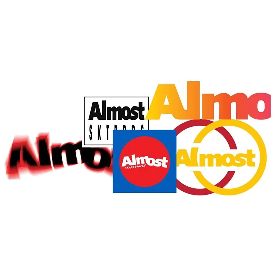 Almost Skateboards Summer 2020 5x Sticker PK - Image 1 of 1