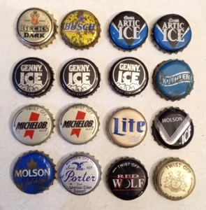 ViTG Bier Kronkorken Beck's Busch Coors Genny Koehler Michelob Molson Yuengling - Bild 1 von 2