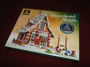 Christmas Gingerbread House Kit Building Block Set Toys,# 67134- WITH Led Lights - Picture 1 of 10