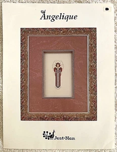 Just Nan Angelique Cross Stitch Pattern JN0164 2nd Printing - Picture 1 of 6