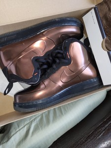 copper air force 1 foamposite