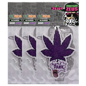 Purple Dank Grape Drank Drink Scent Half Baked Mary Jane Marijuana Air Freshener - Picture 1 of 11