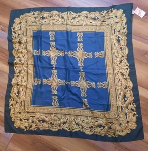 Echo Originations Square Silk Scarf - Picture 1 of 8