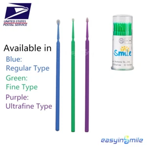 Herramientas aplicador de micro cepillo para hisopos desechables Easyinsmile dental 100 piezas cónicas - Imagen 1 de 9