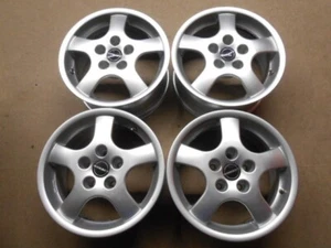 4x Alufelgen Borbet 7jx15 ET35 MB, VW, LK 5x112, KBA 44682 (D1207) - Bild 1 von 9