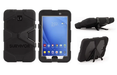 Griffin Survivor ALL-TERRAIN For Samsung Galaxy Tab A 7"  Tough ShockProof Case - Image 1 of 4