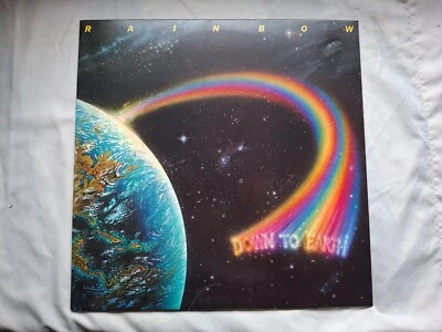 RAINBOW DOWN TO EARTH  2014 Pressing Vinyl LP  *ARCHIVED MINT* - Image 1 of 4