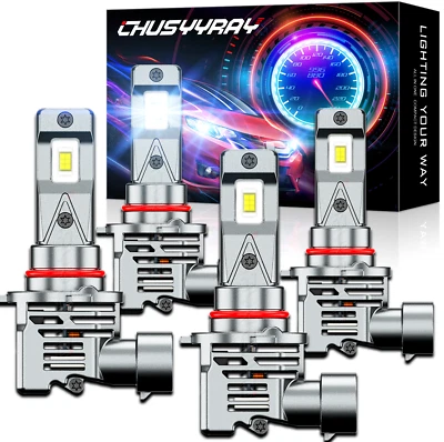 LED Headlight High Low Lights Bulbs For Buick Century Custom 3.1L 3.3L 1990-2005 - Image 1 of 4