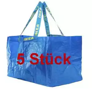 5x IKEA FRAKTA Große Tasche XXL 71 Liter Bag Einkaufstasche Umzugstasche Leergut - Bild 1 von 6