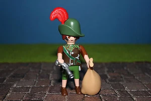 Playmobil Figures Raüberin mit sack Serie 1 - Picture 1 of 3