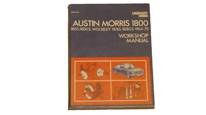 Unipart Workshop Manual. Austin Morris 1800 & Wolseley 18/85 1964 - 1975 - Picture 1 of 1