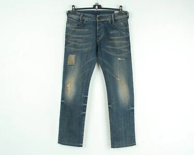 DIESEL Industry Iakop Men W31 L32 Slim Tapered Jeans Denim Pants Trousers Button - Image 1 of 4