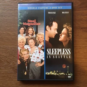 Steel Magnolias/Sleepless in Seattle Double Feature 2-DVD set - GOOD - Picture 1 of 5