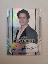 Jamie Kennedy /60 Prismatic Silver Autograph Card 2021 Leaf Pop Century