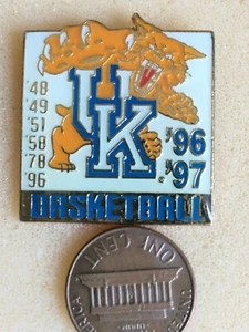 NCAA University of Kentucky Wildcats Basketball 1996-1997 Season Pin by Imp. P. - Picture 1 of 2