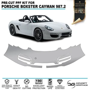 Bumper Pre-cut PPF Paint protection Film Kit For Porsche Boxster Cayman S 987.2 - Picture 1 of 4