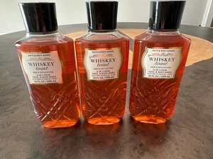 BATH & BODY WORKS WHISKEY TOAST MENS 3 IN 1 HAIR FACE BODY WASH LOT OF 3 - Picture 1 of 4